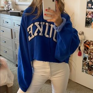 Duke Cropped Sweatshirt